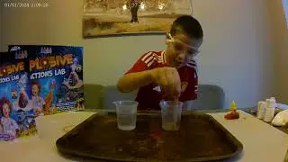 Firework from Explosive Reactions LAB
