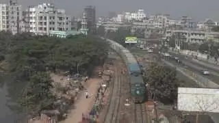 Bangladesh Railway class MEG-11 on container trains