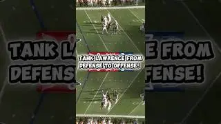 TANK LAWRENCE FROM DEFENSE TO OFFENSE! Arizona Cardinals vs. Seattle Seahawks #Football #NFL #Sports