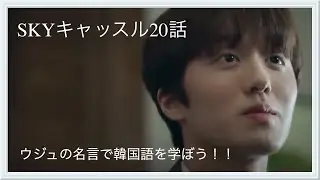 スカイキャッスル20話 -ウジュの名言で韓国語を学ぼう！-