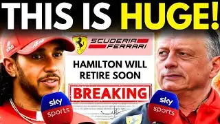 MAJOR UPDATE For Lewis Hamilton JUST LEAKED! RETIREMENT ANNOUNCEMENT Shocks Ferrari & F1 World!