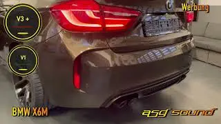 BMW X6M | V1/V3+ | ASG Sound | Sportauspuff