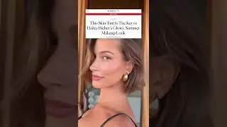 This #Skin Tint Is The Key to #haileybieber &rsquo;s #Glowy, Summer #Makeup Look #glowymakeup