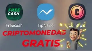 Criptomonedas Gratis con Freecash  TipNano y cointiply