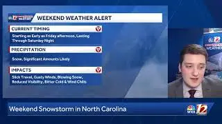 Winter Storm Warning | Latest on This Weekend's Winter Storm