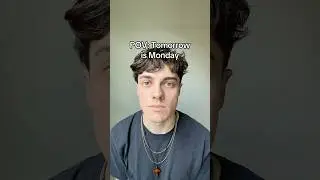 Tomorrow is Monday (⏳)