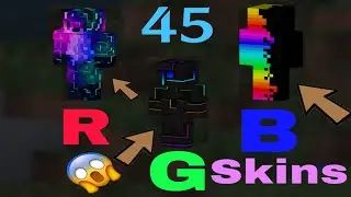45 RGB SKINS FOR MINECRAFT PE