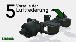 Vergleich von Luftfederung und gefederter Federung bei DumpLoada Anh&auml;ngern