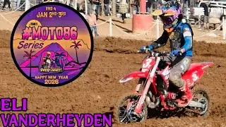 ELI WAS SENDING IT ON SLIPPERY TRACK AMERICA 🇺🇸 MOTO 86 SERIES RD4 65cc #mesquitemx 