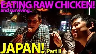 EATING RAW CHICKEN (and Sanrio Puroland)