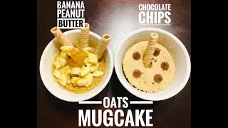 Microwave OATS Mug Cake In 1 Minute | Healthy Breakfast Recipes| No Eggs, No Sugar