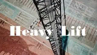 Heavy Lift #Construction #Bragg Crane #Commercial construction #Recoveryone Drone