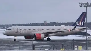 Scandinavian airlines, SK1745 leaving Tallinn