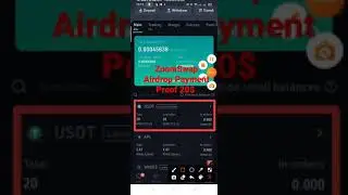 ZoomSwap Airdrop Payment Proof 20$ 🤑 #earncrypto #cryptocurrency #airdrop