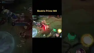 Skin Prime M4 Beatrix #mlbb #mobilelegends #brawl #tripplekill