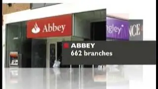 Abbey, Bradford and Bingley and alliance and Leicester to go