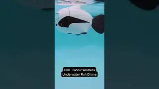 Подводный робот, который движется как рыба!