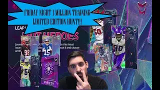 FRIDAY NIGHT LIMITED EDITION HUNT!!! 1 Million Training Pack Opening!