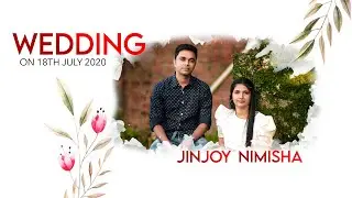 WEDDING | JINJOY NIMISHA | 18TH JULY 2020