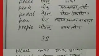 English Dictionary for class6th students of Basic Shiksha Parishad school of UP Government .