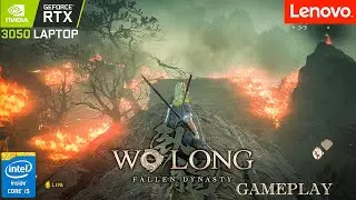 Wo Long : Fallen Dynasty RTX 3050 Gameplay | Best Settings 1080p | Lenovo Ideapad Gaming 3 i5-11320H