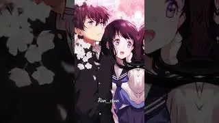 Oreki x Chitanda | Another love #shorts #anime #manga #edit #hyouka
