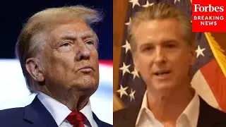 Trump To McDonald's: Newsom 'Laying Siege On The Minimum Wage' And 'You're Going To Have To Fight'