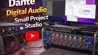 Dante Audio Setup for a small Project Studio