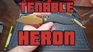 Tenable Heron - Great Budget offering from Tenable Knives.  New release as of Dec. 2025