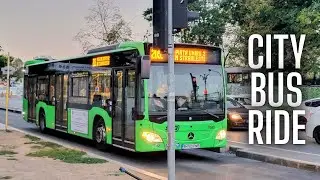 Typical City Bus Ride Experience in Bucharest, Romania 2025