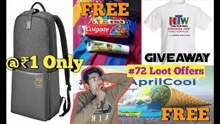 Realme Bag @ Rs 1 | Free Products | T-Shirt Giveaway | Droom Sale | #72 Loot Offers |