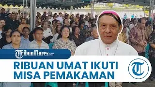 Ribuan Umat Padati Gereja Katedral Kupang Ikuti Misa Pemakaman Jenazah Mgr Petrus Turang