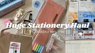 🍰 Huge Stationery Haul ft. Stationery Pal Spring Sale 2023 ✨| cute and aesthetic finds 🍬