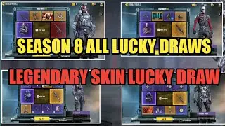 CODM SEASON 8 ALL LUCKY DRAWS LEAKS 2022 | LEGENDARY CHARACTER LUCKY DRAW LEAK 2022 CODM