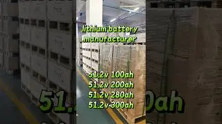 Home Solar energy storage Lithium ion battery factory #lifepo4 #automobile #solarenergy