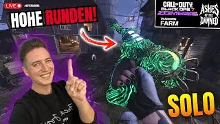 FARM SURVIVAL SOLO 🧟 *WR HIGH ROUNDS* STRATEGY 🔥| #Kiffergaming 🥦⚡ (BO7 Zombies Beta)