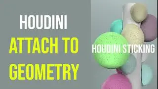 Vellum Attach to geometry Houdini