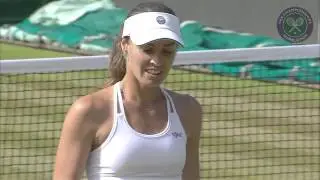 2015 Day 11 Highlights, M. Bryan & Mattek-Sands vs Paes & Hingis semi-final