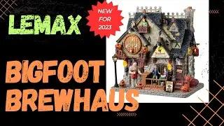 2023 Lemax Spooky Town Bigfoot Brewhaus Review!