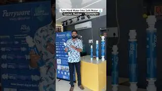 Short 567 | Parryware Water Conditioner | Turn Hard Water Into Soft Water | Vamshi Krishna Reddy