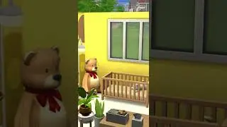 Cute Nursery 🐻 (CC) | The Sims 4 | Stop Motion Build | EA Gallery ID: SparklySim