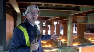 Blast Furnace 5 Life Extension Project - Tim Rutter steps inside the furnace!
