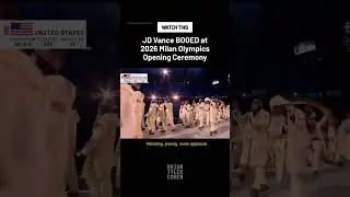 JD Vance BOOED at 2026 Milan Olympics Opening Ceremony