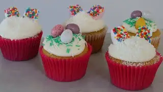 Easter Cupcakes | Perfect Vanilla Cupcakes Recipe