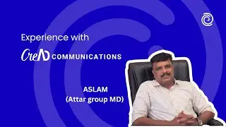EXPERIENCE WITH CREAD COMMUNICATIONS | ClIent feedback|Attar Travel agency MD|ASLAM|