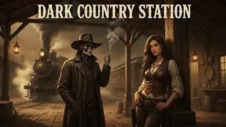 Dark Country Ghost Trails  Cinematic Western Guitar & Haunting Frontier Nightfall