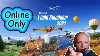 MSFS 2024 ● Не требуется автономный режим, так как требуется постоянное подключение к Интернету