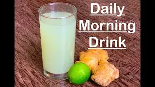 Detox Drink | Ginger Lemon Morning Detox Drink | இஞ்சி எலுமிச்சை ஜூஸ் | Lemon Ginger Juice