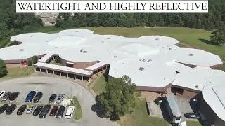 Fluid-Applied Restoration on Existing TPO Membrane Helps School System Save Big $$$