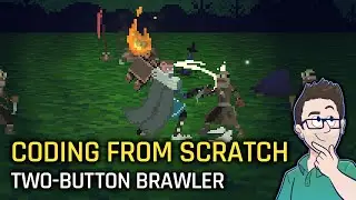 Coding From Scratch! #003 - Two-Button Brawler Game (Part 1)